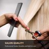 Styling Comb (2 Pack) | Professional 7 Inch Black Carbon Fiber Anti Static Chemical And Heat Resistant Comb For All Hair Types | Fine and Wide Tooth Comb For Men and Women | By Bardeau Essentials