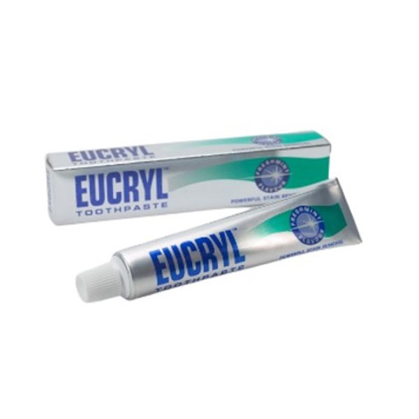 Eucryl smokers toothpaste freshmint 50ml powerful stain removal - Pack of 2