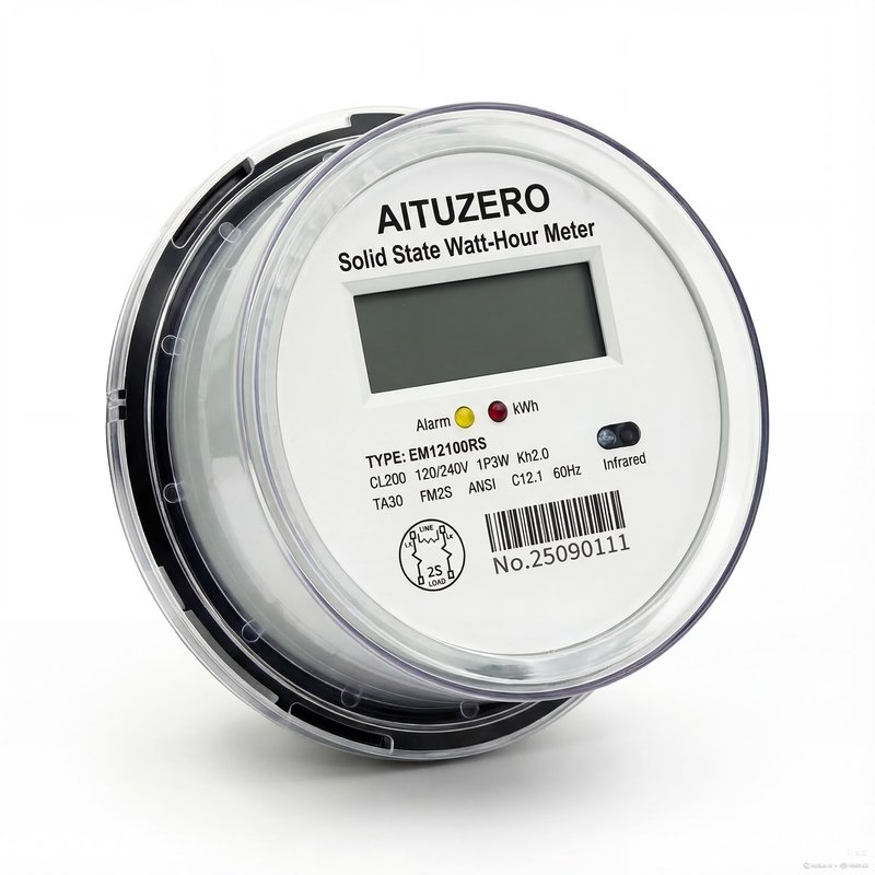 Electricity Usage Meter, Digital Electric Power and Energy Meter, kWh ...