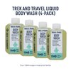 Sea to Summit Trek and Travel Liquid Body Wash Soap, 4-Pack (4 x 89ml Bottles)