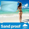 HOEAAS 2 Pack Microfiber Travel Towel, Quick Dry Towel Gym Towels Beach Towel Super Absorbent Compact Lightweight Camping Towel Workout Sports Sweat Towel for Beach, Swim, Yoga, Pool, Backpacking
