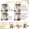 Full Shine 18 Inch Glue on Hair Extensions Off Black 1B Fading to 18 Ash Blonde Balayage Tape in Human Hair Extensions 20Pcs 50 Gram Ombre Hair Tape in Extensions Straight Hair Tape ins