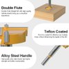 FivePears Forstner Drill Bit 3/8 inch Shank, 1-5/8 inch Cutting Diameter, Carbide Tipped Wood Hole Saw Auger Opener, Hole Opener Hinge Hole Cutter for Woodworking, Plastic, Plywood Products