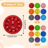 18 Pcs Math Fidget Spinner, Multiplication Game Fidget Toys for Kids, Addition and Subtraction Fidgets for Classroom School Home, Brain Improvement Tool