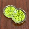 WOYISEPG 6Pcs Circular Bubble Spirit Levels RV Levelers 32mm RV Standard Levels Leveling Tools for Travel Trailer, Turntable, Phonograph, Camera, Tripod (32x7mm)