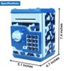 Totola Piggy Bank Electronic Mini ATM for Kids Baby Toy, Safe Coin Banks Money Saving Box Password Code Lock for Children,Boys Girls Best Gift(Camouflage)