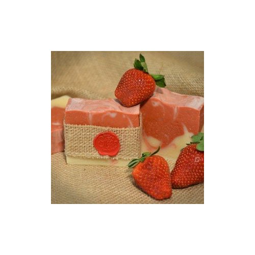 Steele Family Farm Strawberries & Champagne Handcrafted Goat Milk Soap