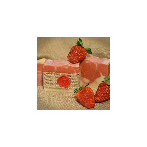 Steele Family Farm Strawberries & Champagne Handcrafted Goat Milk Soap