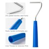 Mister Rui Paint Roller Kit, 8 Pack, 2 Inch Microfiber Paint Roller Covers (3/8" Nap), Small Paint Rollers with Tray and Roller Frame, Mini Rollers for Painting, Paint Supplies for House Painting