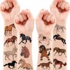 Horse Temporary Tattoos for Kids Birthday Party Supplies Favors 96PCS Tattoos Stickers Super Cute Gifts Party Decorations Girls Boys Classroom School Prizes Themed