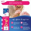 VCF Vaginal Contraceptive Film with Spermicide, 1 Box of 9 Prevents Pregnancy, Nonoxyl-9 Kills Sperm on Contact, Hormone-Free, Easy to Use, Unnoticeable, 9 Total
