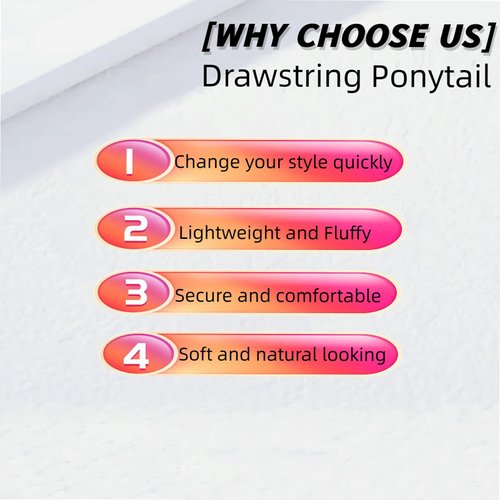 Meisixiu Ponytail Extension Africal Black Women Clip In Ponytail Hair Extensions Drawstring Ponytail Deep Curly Heat Resistant Synthetic Instant Clip Protective Style Afro Kinky Curly Hair