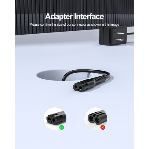 Charger Fit for Wahl Cordless Magic Clip 8171 8148L1 8504L1 8591L1 97624-002 97624-800 90302-100 97618-2200 ZD018B050200 Trimmer Hair Shaver Clipper AC Adapter Cord Power