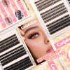 Calphidar Eyelash Clusters 30D+40D+50D+60D+80D+100D Lash Clusters Wispy Individual Lashes 476PCS D Curl Lash Extension 8-16MM Natural Lashes Clusters DIY Cluster Eyelash Extensions for Beginners