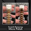 Nano Clear Watch Cleaner & Scratch Remover 2.0. Watch Cleaner Solution, 2 Oz. Watch Renewal. Watch Polish, Microfiber Cloth, Matte Sponge, Cleaning Brush – Watch Cleaning Kit & Repair Kit Accessories