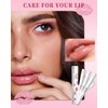Lip Primer,Hydrating Lip Balm,Lip Moisturizer for Dry &Chapped Lips,Colorless,Smoothing,Refining Lip Plumper,24 Hour Lipstick,Lip Production for Women & man,Preps Skin for Lip Makeup Application-3Pcs