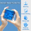 YongnKids 6-Piece Money Maze Plastic Puzzle Boxes, Portable 3D Brain Teasers Game, Educational Toy for Kids & Adults - Challenging Sphere Puzzle, Gifts for Game Lovers, Party Favors