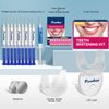 Teeth Whitening Kit with LED Light, 10X Teeth Whitening Gels, 2X Silicone Mouth Trays, Whiten Effectively in 15 Minutes Without Sensitivity, 1-9 Shades Whiter in 1-2 Weeks, 2-3X Faster Than Strips