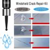 LARDERGO Car Windshield Crack Repair Kit, Automotive Glass Nano Repair for Car, Window Glass Liquid Repair Set, Crack Repairing for Car - 6PCS