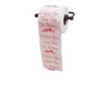 JustPaperRoses I Love You from Top to Bottom Printed Toilet Paper Gag Gift, Funny Novelty Valentine's Day or Anniversary Present for Him or Her