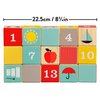 Petit Collage Eco-Friendly ABC Wooden Blocks, Set of 15 – Solid Wooden Blocks for Kids 12 Month and Older – Wooden Alphabet Blocks Measure 1.75” Each, Activity Toys Designed with Safe Materials