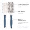 Osensia Wet Brush Detangling Brush for Curly Hair, Thick and Dry. Travel Detangle Brush for Women, Men, and Kids.