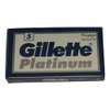 100 GILLÈTTE Platinum Double Edge Razor Blades Made in Russia