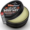 WiseBond Ol’ No.9 Wood Wax Oil Satin Finish (4oz), Revitalize & Restore Hardwood Furniture, Easy to Use Polish, Condition, Restore, Protect and Waterproof for Wooden Surfaces