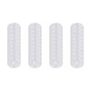 GOUWEIBA 100pcs Clear Disposable Ear Protectors - Waterproof Ear Cover Caps for Hair Dye Shower Bathing Spa Salon Home Hotel