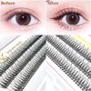 CB 3 Trays Cluster Eyelash, DIY Individual Extensions At Home, Eyelash Clusters False Eyelashes, Volume Eyelash Extensions, C Curl, Mermaid Fishtail, 9-10-11mm Mixed