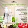 Rastta Locs Apple Cider Vinegar Deep Cleansing, Clarifying and Detox pH balanced Shampoo with Aloe Vera and Pomegranate Seed Extract (1 bottle) (8 oz.)