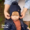 Baby Beanie, Baby Hats for Baby Boys, Girls- Baby Winter Hat, Baby Beanies,Newborn Beanie,Baby Boy Beanie, Baby Girl Hats,Toddler Boy Hat,Newborn Hats, Infant Hat,Hats for Kids(Navy)