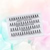 Ardell False Eyelashes Mega Individuals Knot-Free Long Black 4 Pack