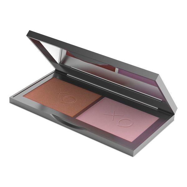 Mirabella Beauty Blush Duo, Beloved/Darling (Warm Red Brown/Matte Pink Mauve) - Mineral Pressed Powder for Cheeks - Professional, Compact & Easy-to-Apply Facial Makeup, Paraben & Talc-Free