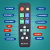 EZclicker LG TV Remote | Big Button TV Remote Control for All LG TV ONLY (Black) Simplified and Easy to Use (2xAAA Batteries not Included)