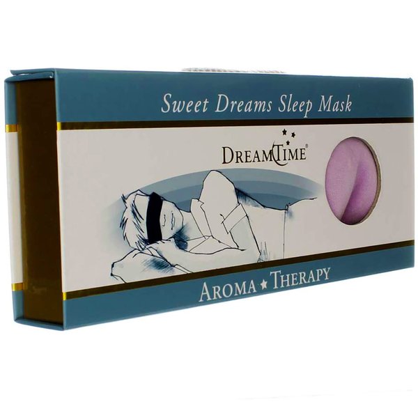 DreamTime Sweet Dreams Sleep Mask, Lavender Velvet