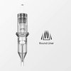 Wormhole Tattoo Cartridge Needles 50pcs Assorted Tattoo Needle Cartridges Round Liner Mixed 3RL 5RL 7RL 9RL 11RL (50pcs #10 Standard RL)