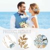 Bridal Hair Accessories, Bridal Hair Pins, Wedding Hair Clip, Wedding Hair Pins, Prom Accessories for Women, Hair Pins for Wedding Hairstyles, Bridal Hair Pieces, Flower Girl Hair Accessory Bobby Pins