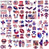 Fourth of July Decorations Temporary Tattoos, Red White and Blue Party Supplies Favors for 4th of July, USA, America, Memorial Day, Independence Day, Labor Day