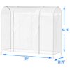 Simple Houseware Clear Garment Rack Cover