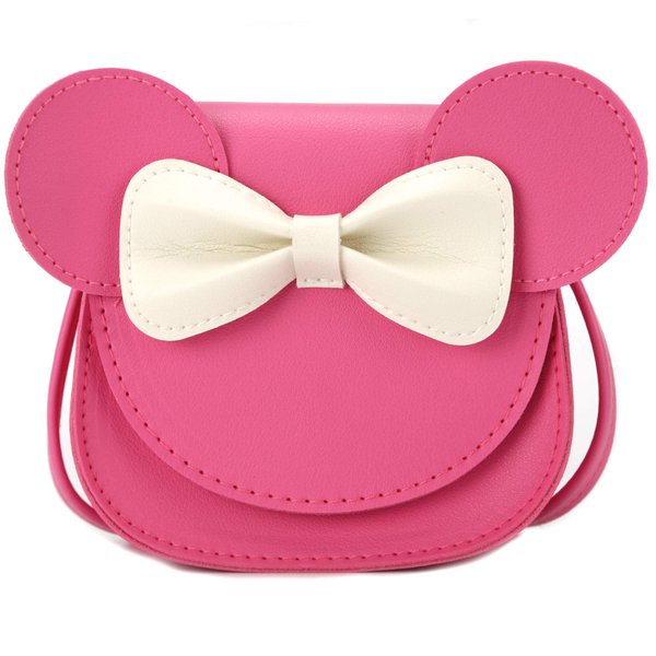LoveWLC kid Purses for Girls Minnie Mouse Toy Bow Purse Kids Purse