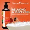 Natural Solution Body Wash, Made with Organic Blood Orange Extracts & Himalayan Pink Salt, Moisturize Skin with Hydrating Shower Gel for Oily Skin – 17 fl oz