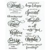 Penny Black Clear Stamps 5"X7"-Special Thoughts
