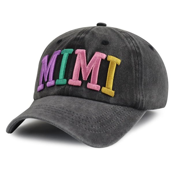 Mimi Gifts for Women, Funny Grandma Gifts Baseball Cap, Adjustable Embroidered Mimi Birthday Decorations Hat, Mothers Day Christmas Retirement Gifts for Grandma Nana Gigi Grandmother Wife Sister