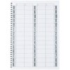 BURMAX Salon Beauty Hair DL Pro 4 Column Appointment Book - BK-DLC203