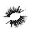 MISSLADY 6-Magnet 25mm 3D Real Mink Magnetic Eyelashes Mink Dramatic Long Wispy Fluffy Magnetic Lashes Mink (M3D-512, 25mm, 1 Pair without Eyeliner)