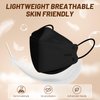 KN95 Face Mask Disposable Adults - 100 Pack Adjustable 5 Layer Protection KN95 Face Mask Breathable Comfortable Respirator KN95 Mask Individually Wrapped Women Men