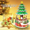 Mievayo 3D Puzzle Christmas Tree DIY Music Box Wooden Puzzles for Adults A for Boys and Girls