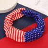 4th of July Headband American Flag Headband Fourth of July Accessories USA Star Charm Bracelet Patriotic Necklace Earrings