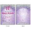 JT Studios Sweet 16 Sixteen Birthday Party Double Sided Purple Invitations, Set of 25 5x7 Girl's 16th Birthday Invitations includes Envelopes